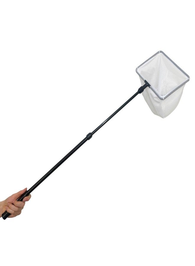 UNEAK - Large Aquarium Fish Net with Extendable 22"-33" Handle, Telescopic Fish Tank Nets, Fine Mesh Net for Fish and Shrimp Catching, Ponds, Creeks, and Aquariums - Image 5